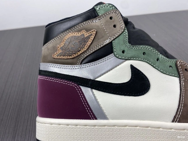 Bmlin Shoes Hand Jordan High Air OG 1 Crafted DH3097-001 0815